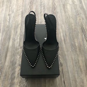 SOLD.  Alexander Wang
Rina Slingback Heels